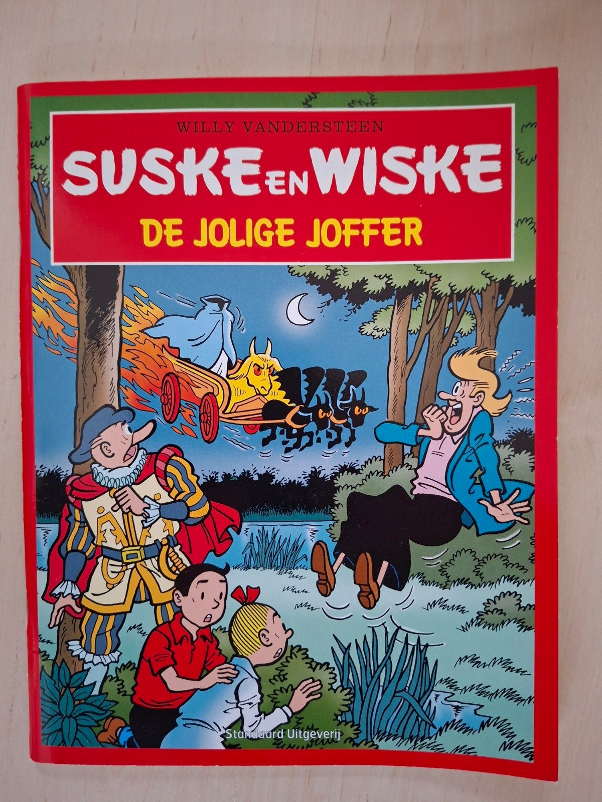 Suske en Wiske - De Jolige Joffer (Willy Vandersteen), Ophalen