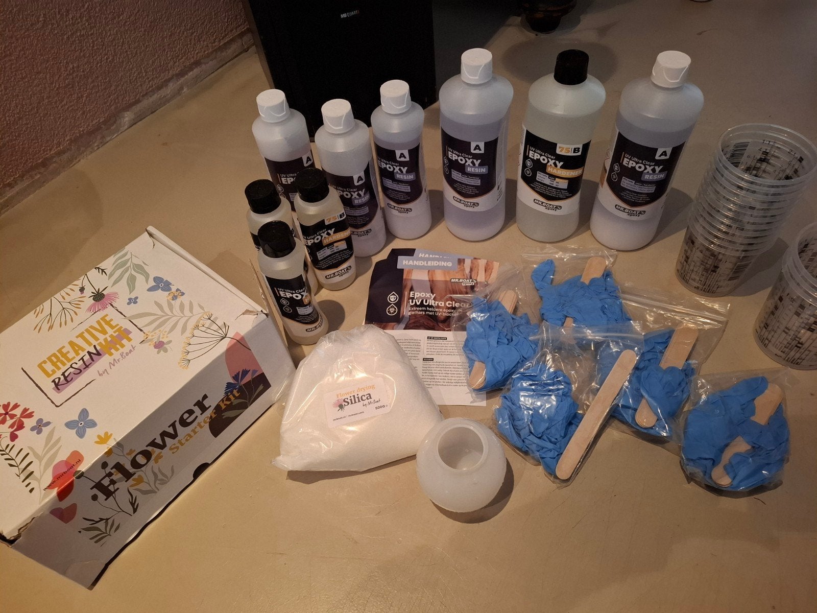 Epoxy UV Ultra Clear giethars met UV-block, Handgemaakt, Nieuw, Ophalen of Verzenden, Kunststof