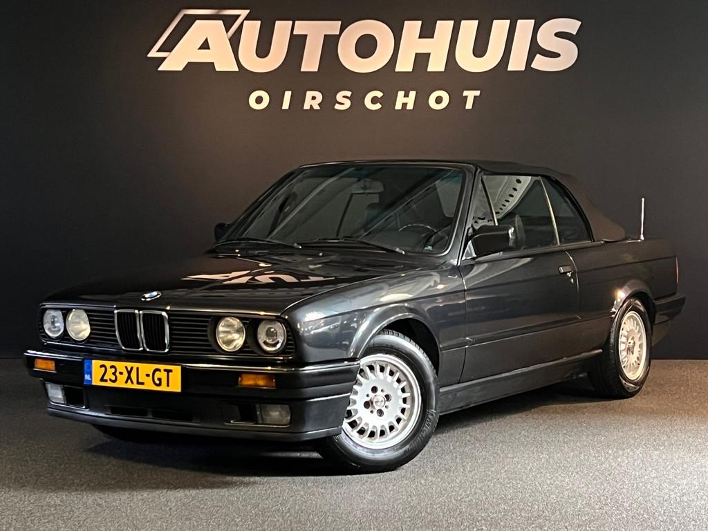 BMW 3-serie Cabrio 325i Leder/ Automaat/ Electrische ramen/, Auto's, Automaat, Achterwielaandrijving, Gebruikt, Zwart