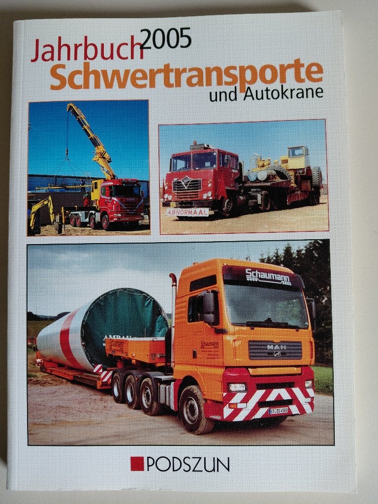 Jaarboek Schwertransporte und Autokrane 2005, Boeken, Ophalen of Verzenden, Nieuw, Diverse auteurs, Overige vervoermiddelen