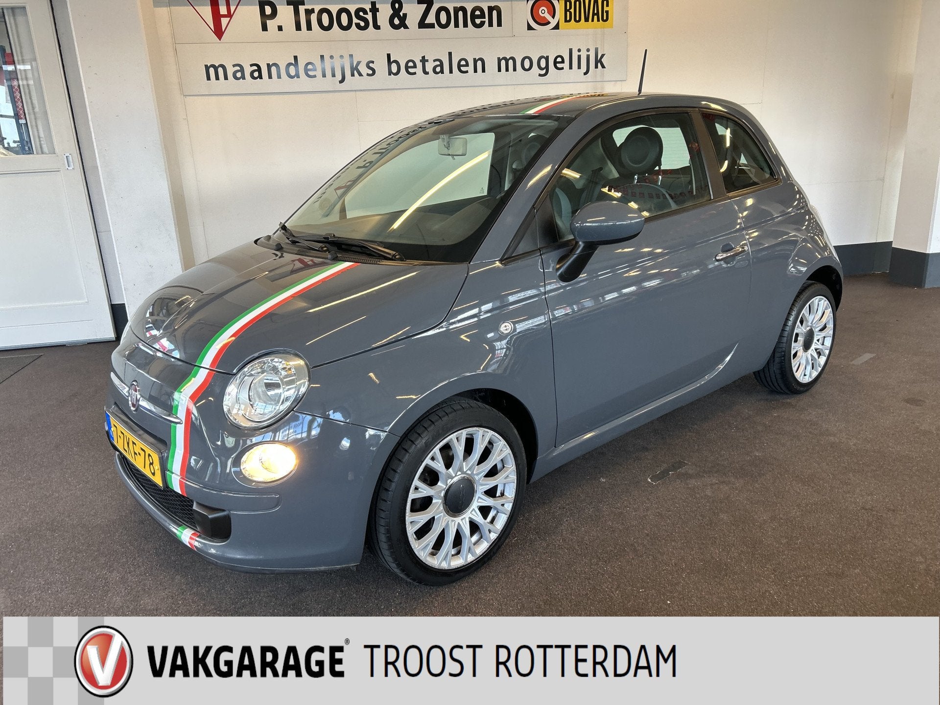 Fiat 500 1.0 TwinAir Pop | Airco | LM velgen | Nederlands ge, Auto's, Fiat, Voorwielaandrijving, Stof, Gebruikt, Origineel Nederlands