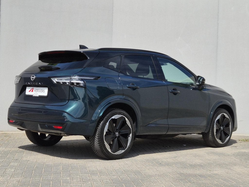 Nissan Qashqai 1.3 MHEV Xtronic N-Design / Fabrieksgarantie, Auto's, Nissan, Euro 6, 4 cilinders, 1365 kg, Bedrijf