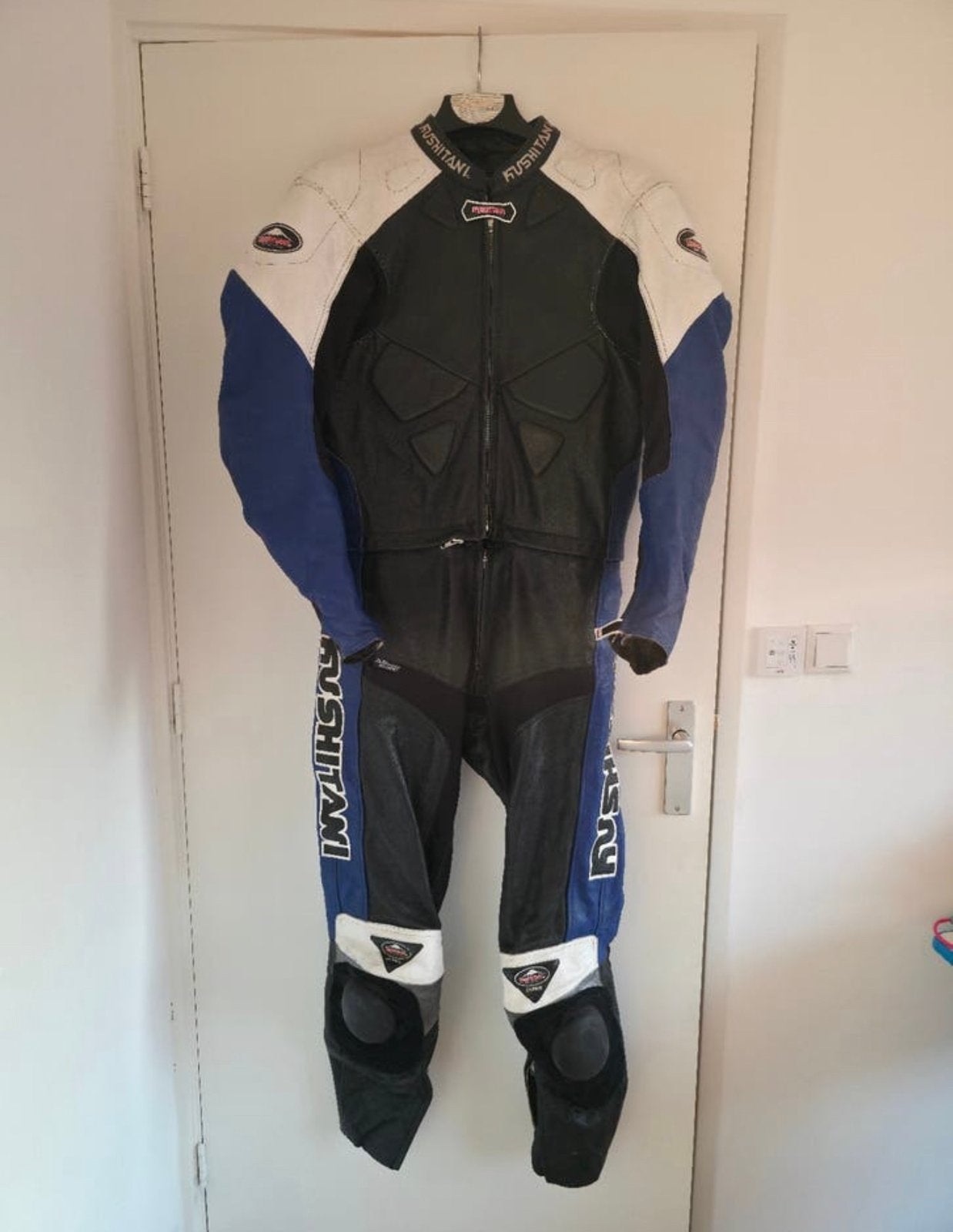 Leren motor overall maat 52 zgan!, Ophalen of Verzenden, Tweedehands, Overall