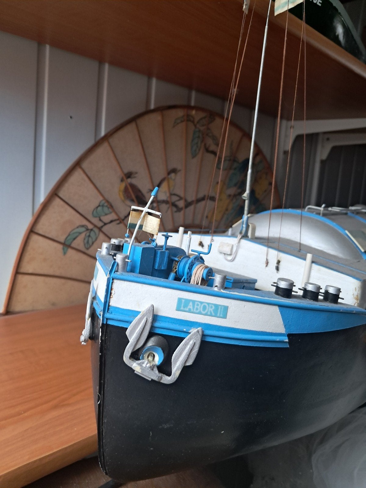 Gedetailleerd schaalmodel van vrachtschip 'Labor II', Hobby en Vrije tijd, Ophalen, Gebruikt, Groter dan 1:32, Overige merken