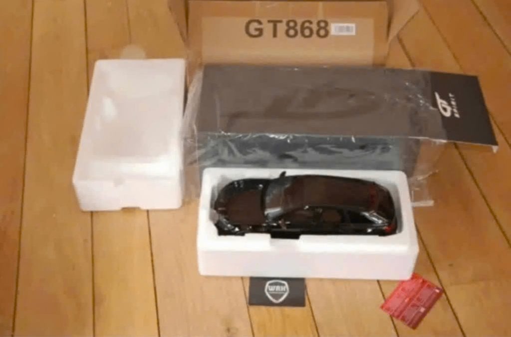 1:18 AUDI RS6 ABT 2021 C8 black GT spirit GT868 in doos WRH, Verzenden, Zo goed als nieuw, Auto, Overige merken