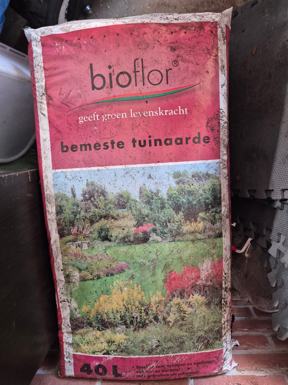 Bioflor Bemeste Tuinaarde 40L - Geeft Groen Levenskracht, Ophalen, Nieuw, Overige typen