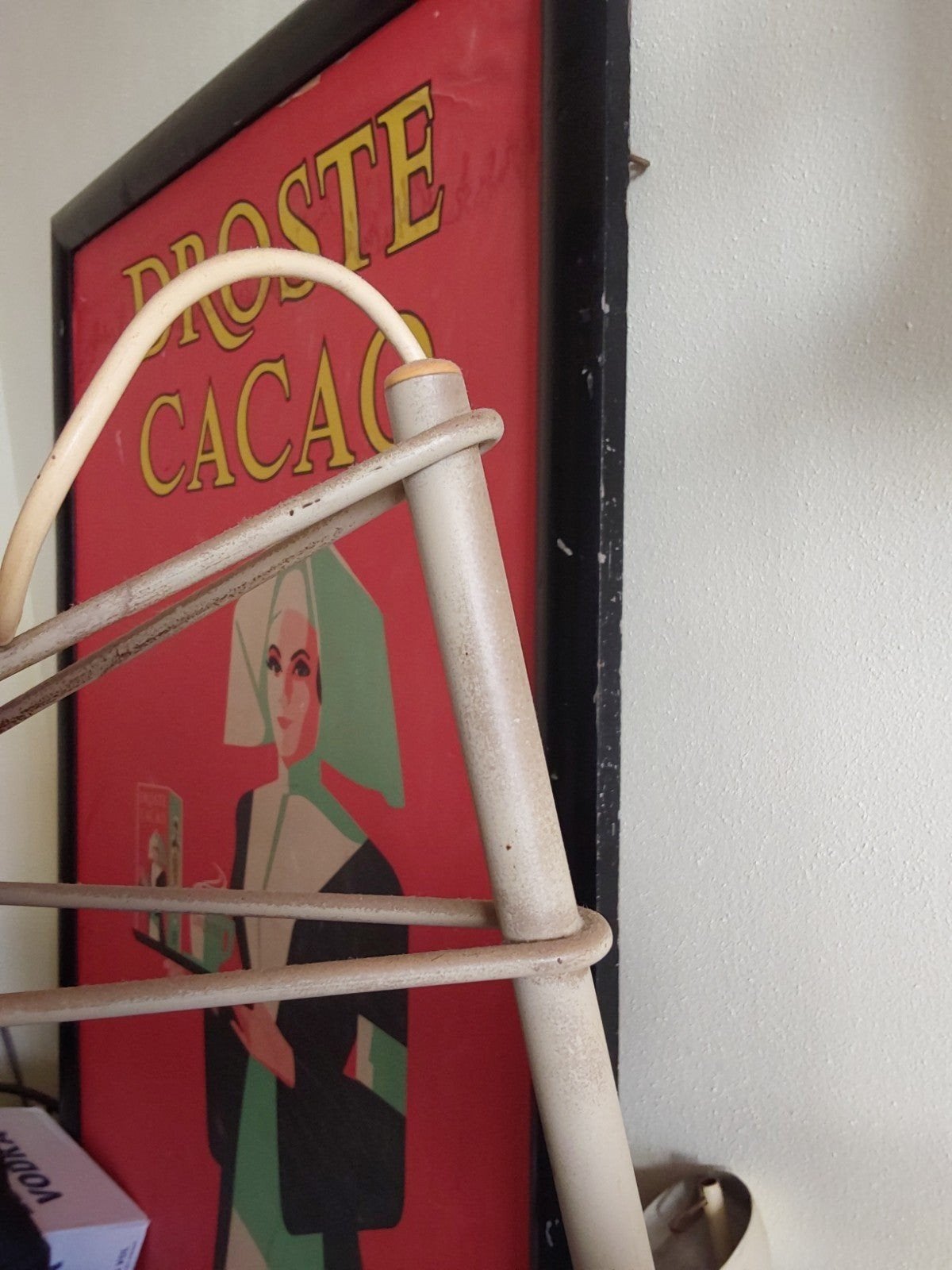 GROOT AFFICHE DROSTE CACAO HAARLEM SPAARNE ORIGINELE STAAT, Ophalen of Verzenden