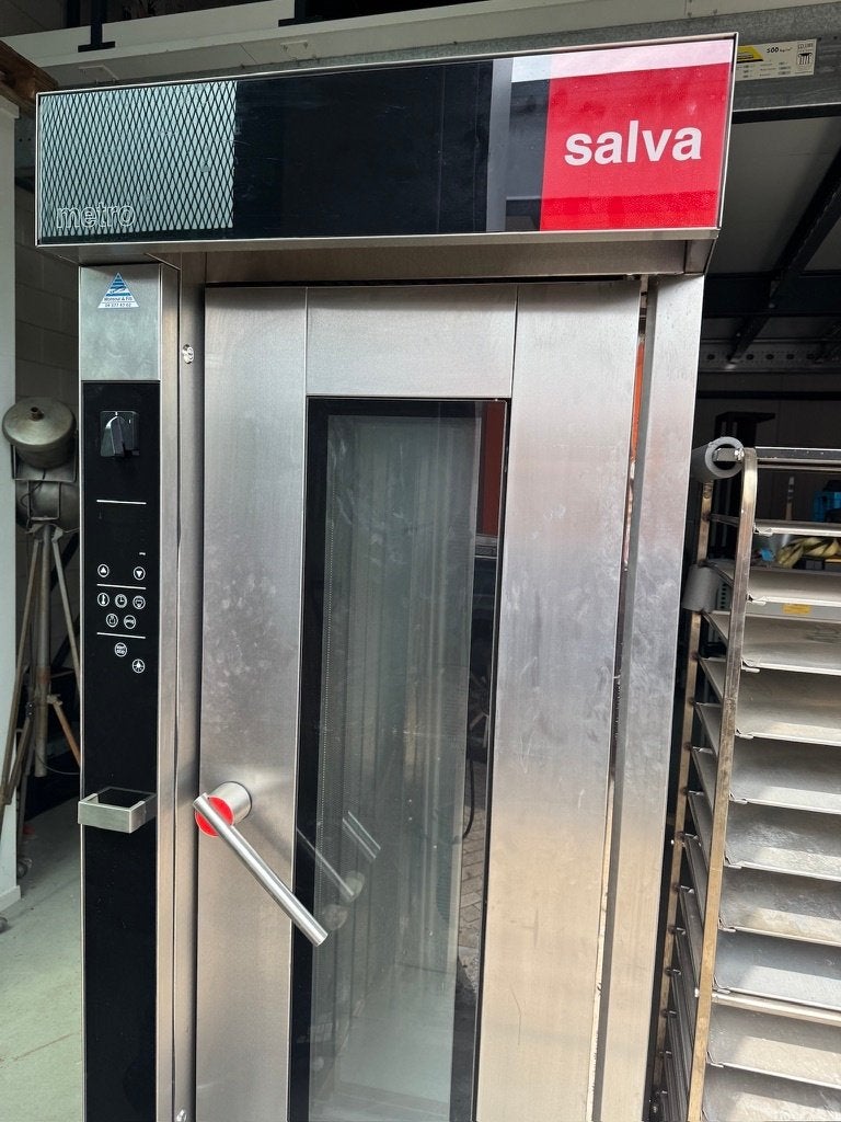 Salva Metro K-15+H bakkerij convectieoven 2021 + 3 bakwagens, Ophalen, Horeca-oven, Hete lucht, 60 cm of meer