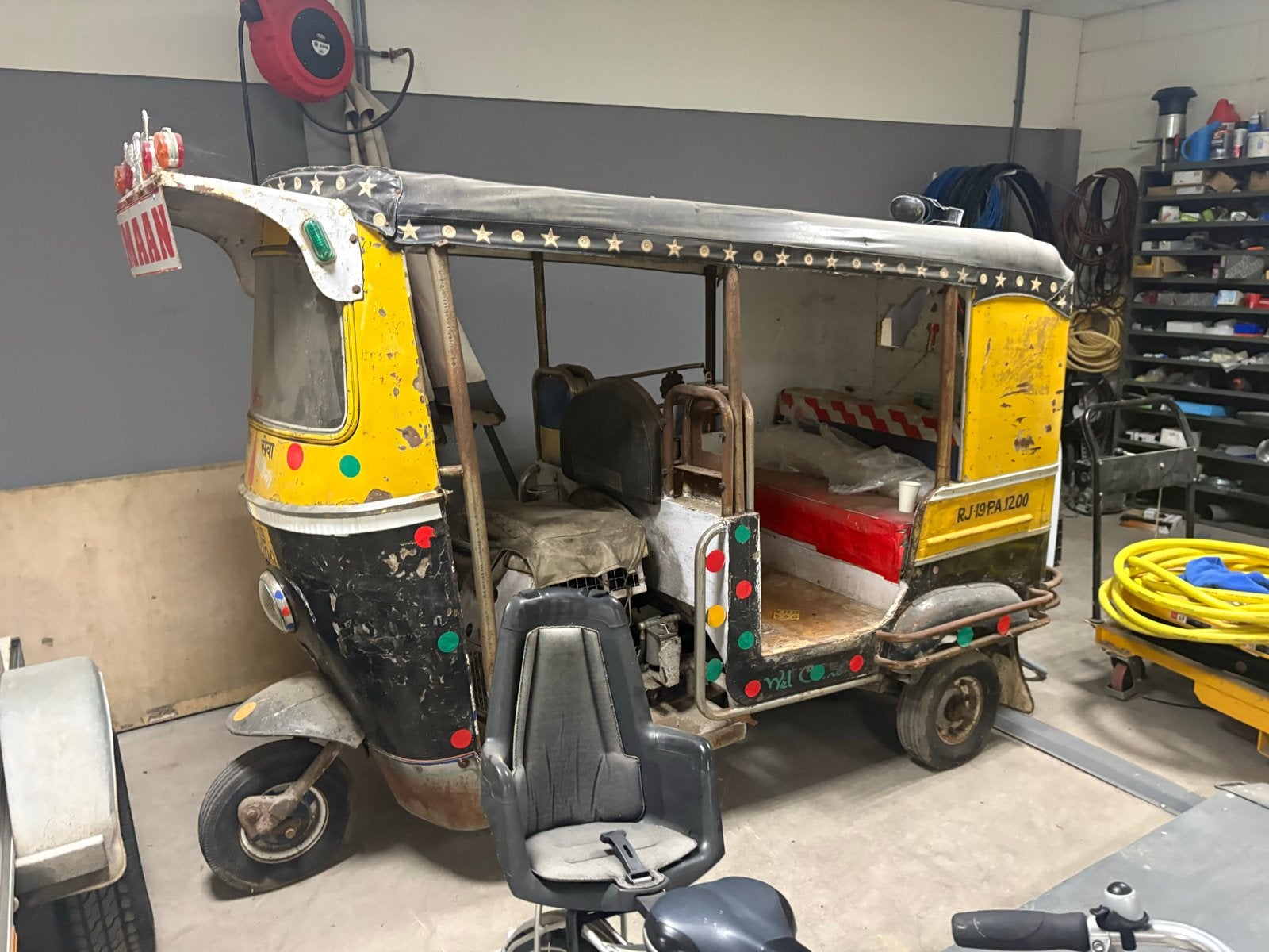 Tuktuk opknapper | niet rijdende, Bedrijf, Te koop