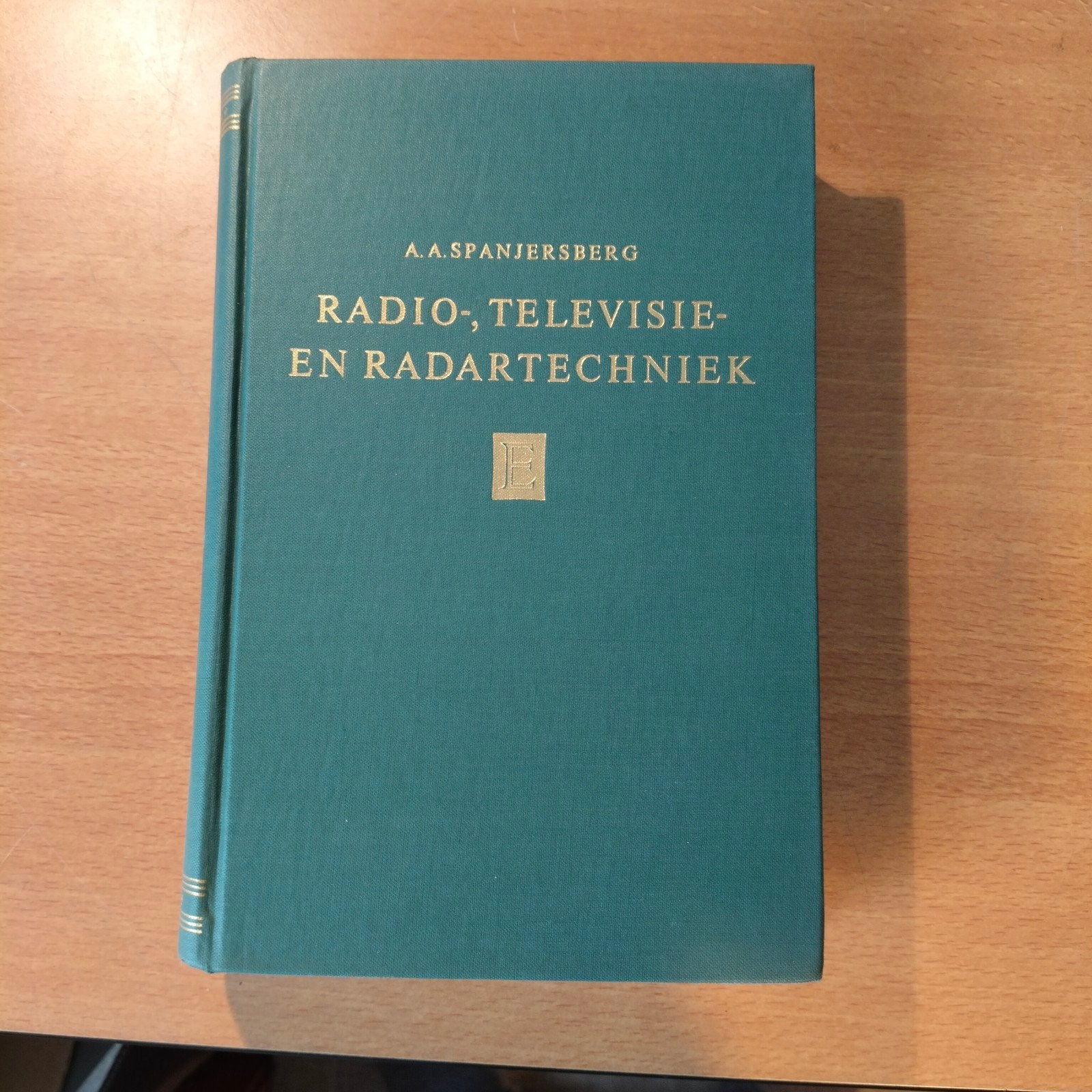 Elektriciteitsleer Handboek - Radio-, Televisie- en Radar, Boeken, Ophalen of Verzenden, Gelezen, Elektrotechniek, A.A. Spanjersberg