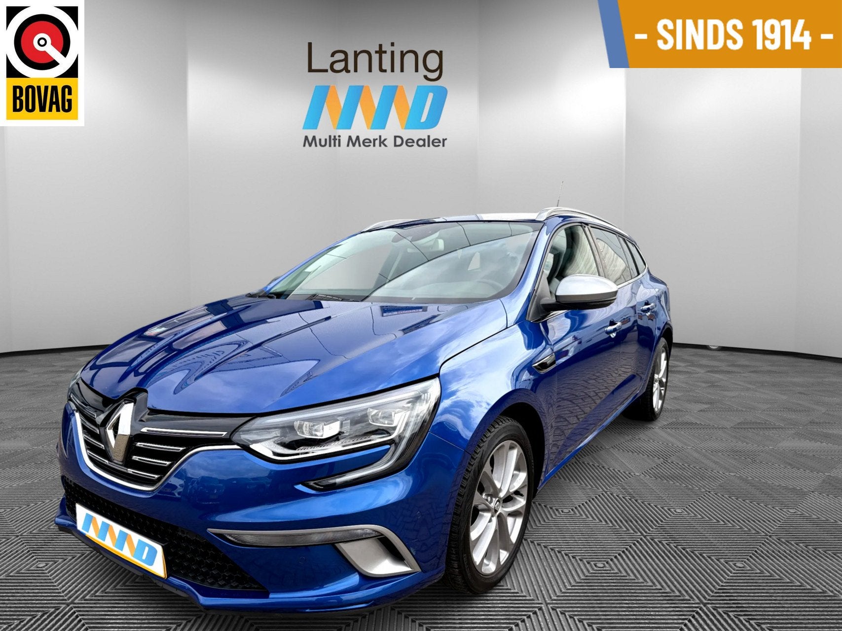 Renault Megane Estate 1.2 TCe GT-Line, Stof, Gebruikt, 4 cilinders, Met garantie (alle)