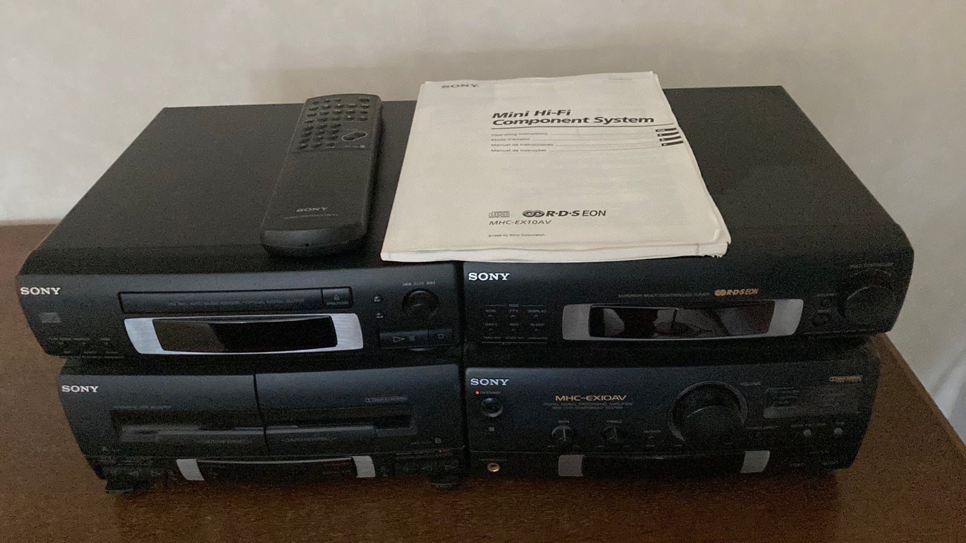 Hi fi set mini, Ophalen of Verzenden, Gebruikt, Sony