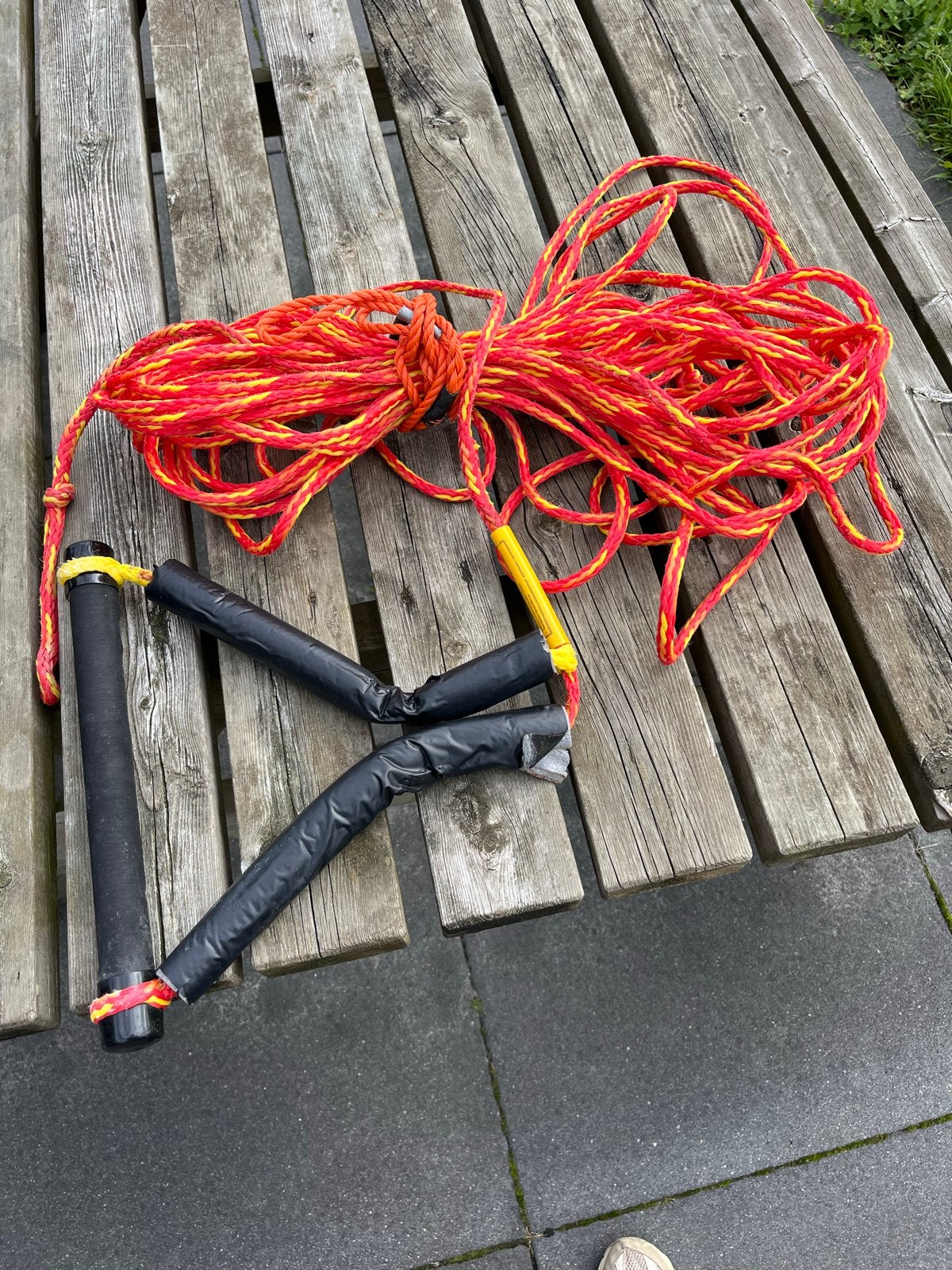 Waterski touw met handvatten, Ophalen, Gebruikt, Overige typen