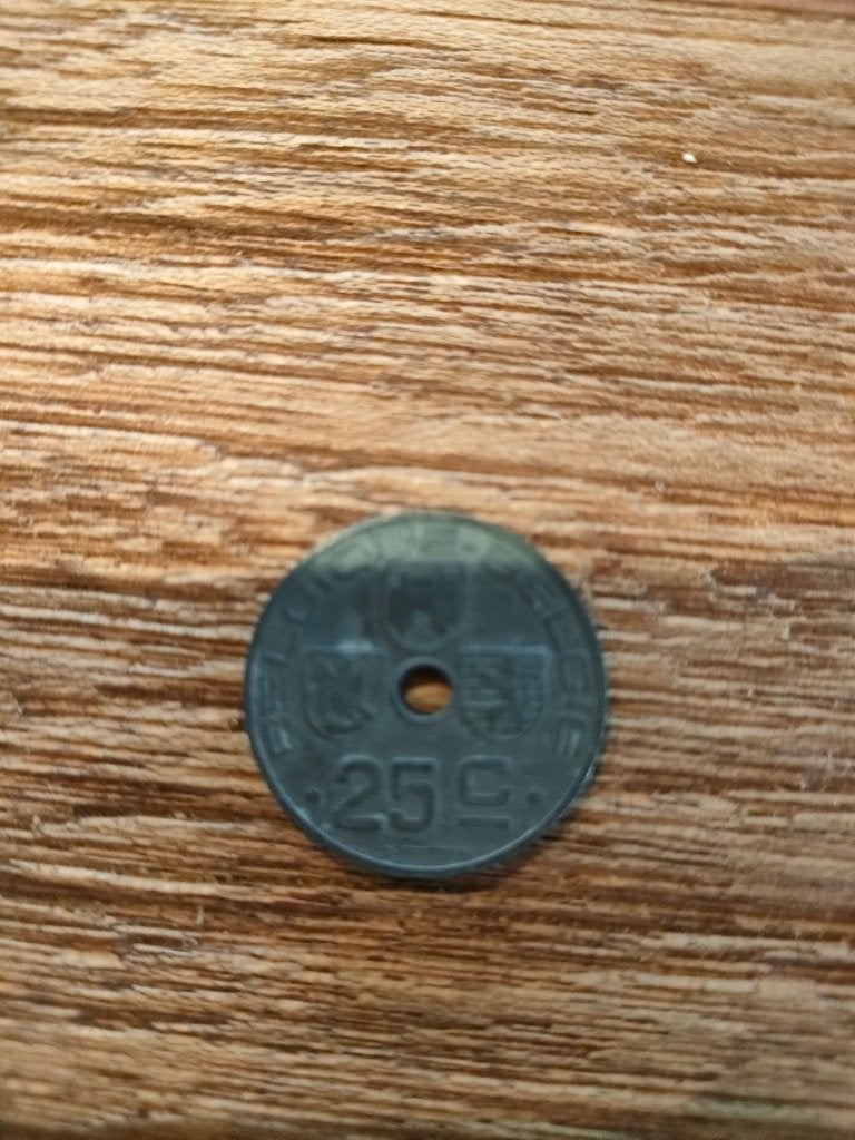 Belgische munt Tweede Wereldoorlog 1946, Ophalen of Verzenden, Overige soorten, Nederland