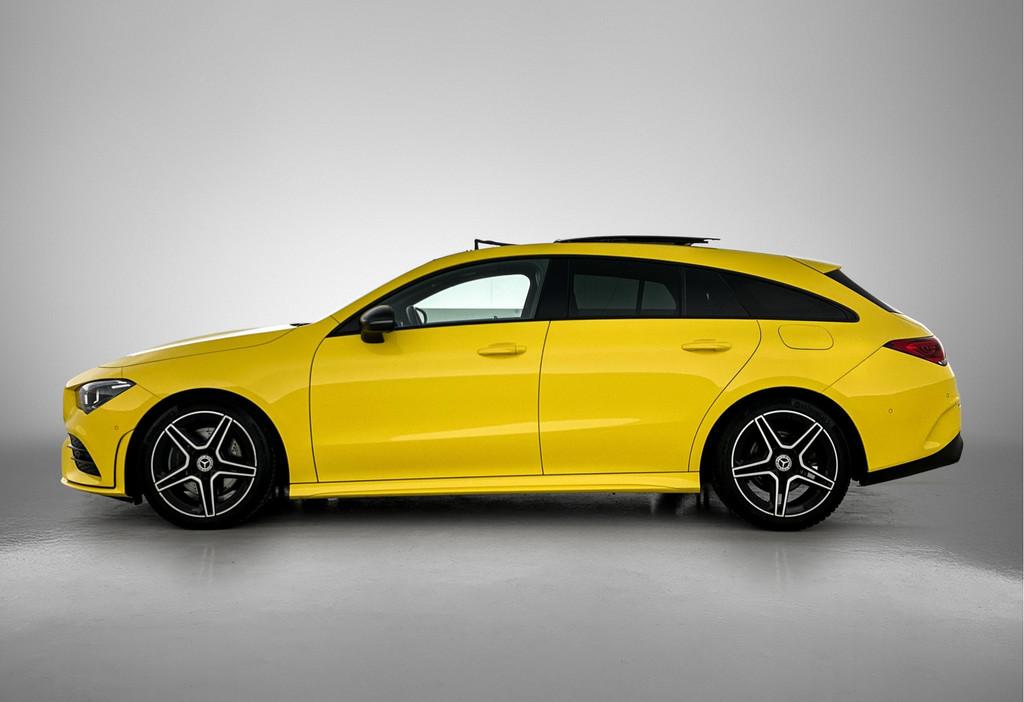 Mercedes-Benz CLA-Klasse Shooting Brake 200 AMG Nightpakket, 730 kg, Gebruikt, LED verlichting, 163 pk