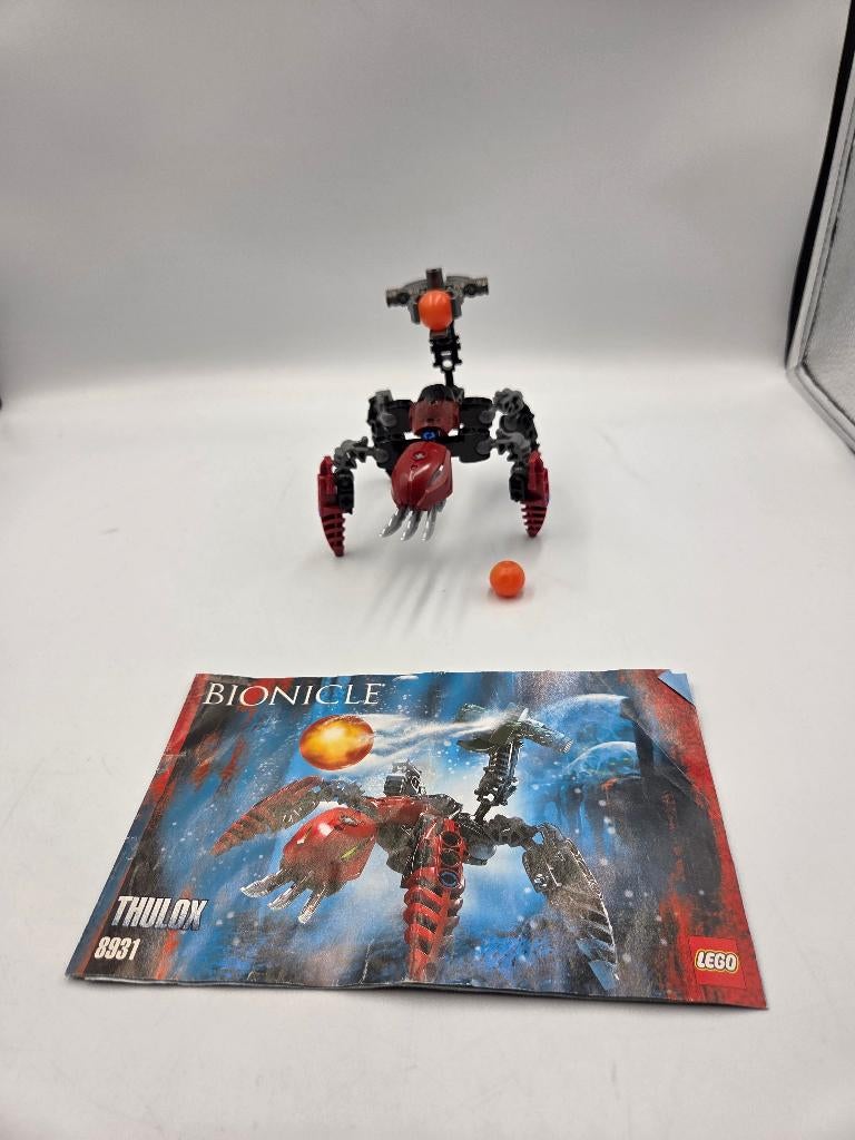Lego Bionicle 8931 Thulox, Ophalen of Verzenden, Zo goed als nieuw, Complete set, Lego