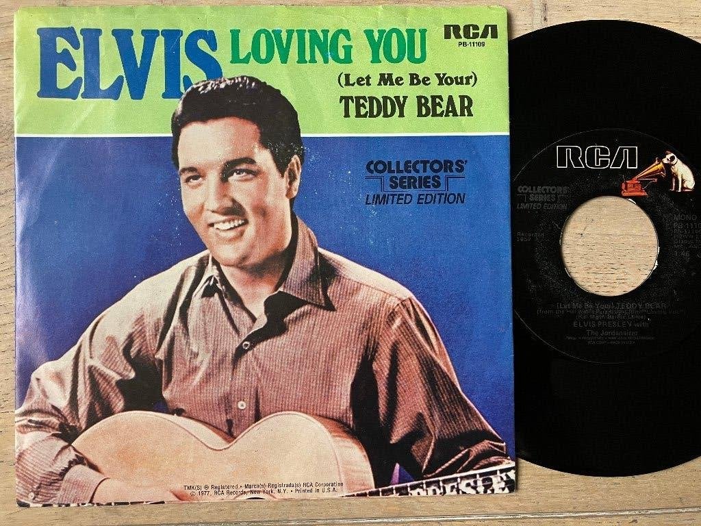 Elvis Presley (collectors series), Cd's en Dvd's, Vinyl Singles, Fotohoes, 7 inch, Ophalen of Verzenden, Zo goed als nieuw