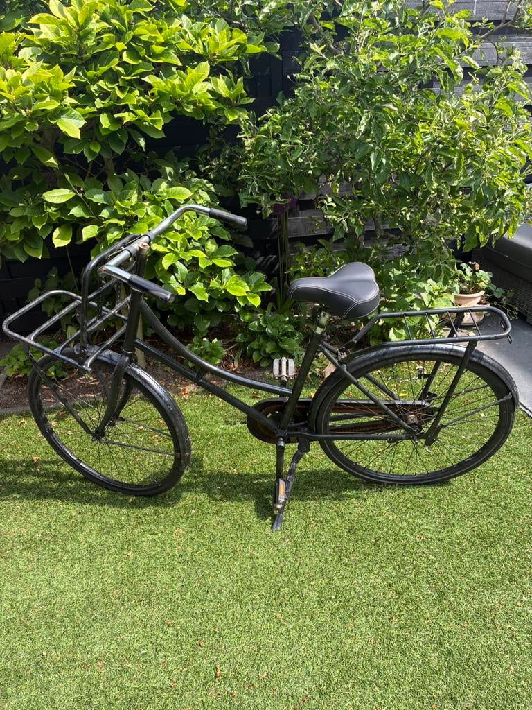 Opknapper omafiets, Fietsen en Brommers, Fietsen | Dames | Omafietsen, Ophalen, Gebruikt, 47 tot 50 cm, Handrem