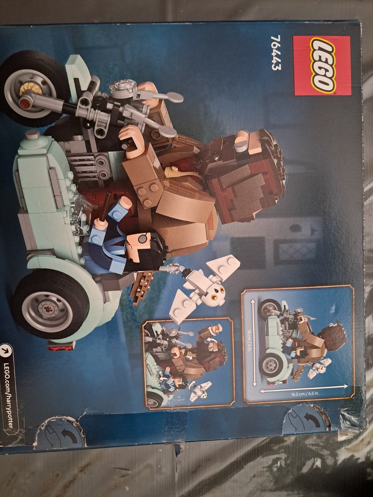 LEGO Harry Potter Hagrid's Motor met Zijspan (76443), Ophalen of Verzenden, Zo goed als nieuw