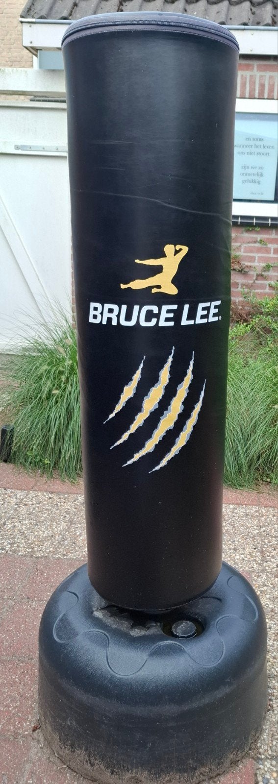 Bruce Lee staande bokszak - Zo goed als nieuw, Ophalen, Zo goed als nieuw, Bokszak