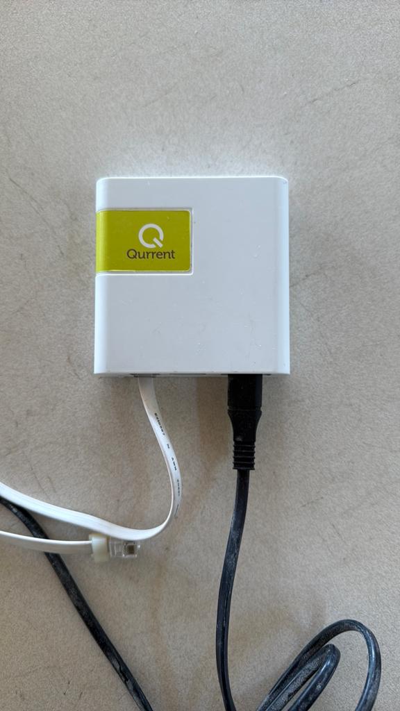 Qurrent Qbox mini v1.0 slimme energiemeter, Computers en Software, Overige Computers en Software, Gebruikt, Ophalen