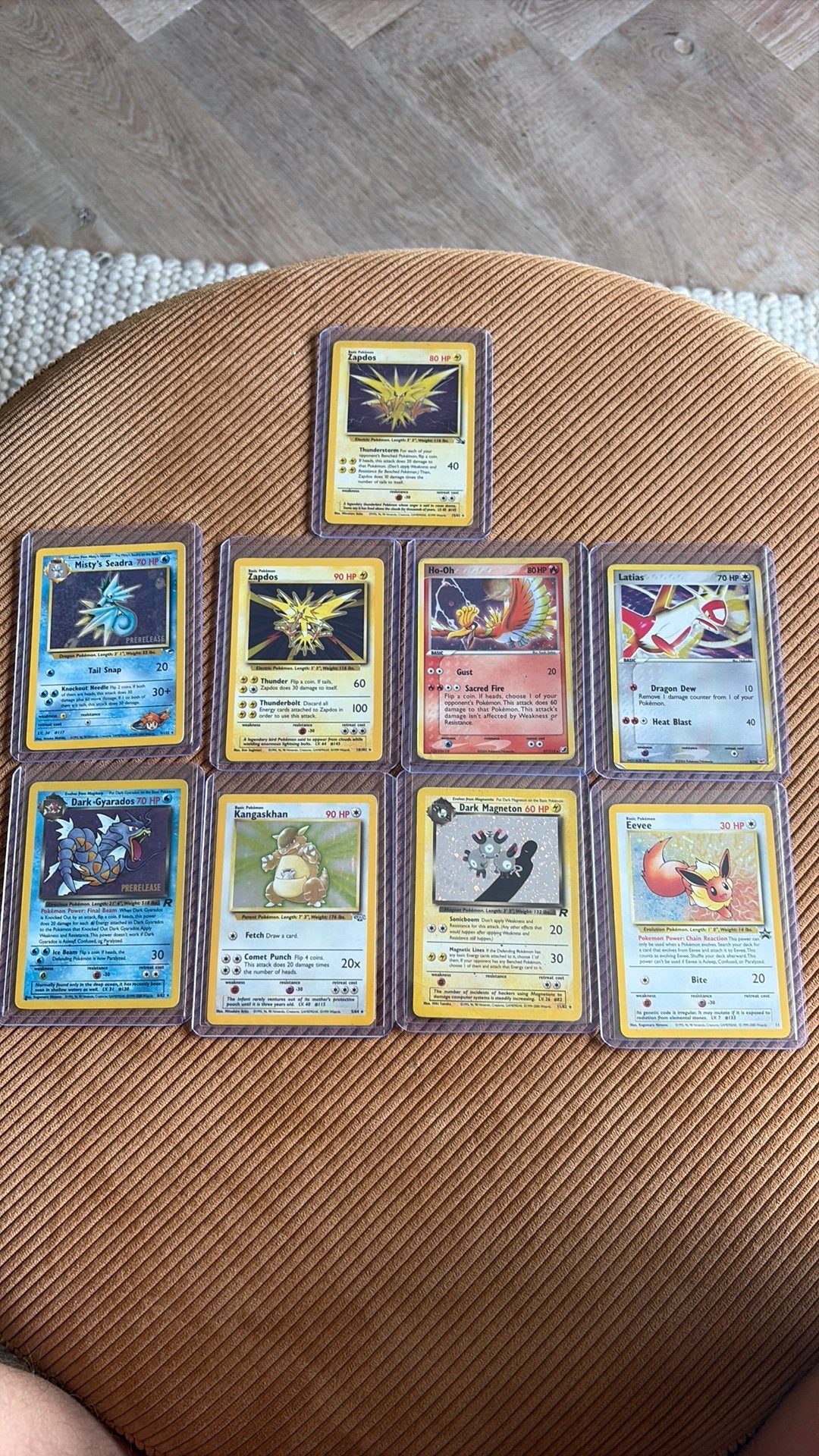 Pokemon vintage holo’s, Ophalen of Verzenden, Zo goed als nieuw