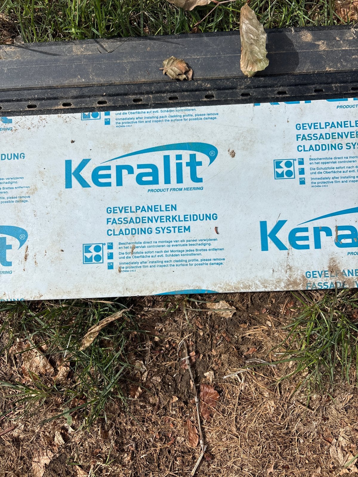 Keralit potdeksel gevelpanelen - 2 stuks van 6 meter, Ophalen, Nieuw, Overige materialen, Minder dan 20 mm