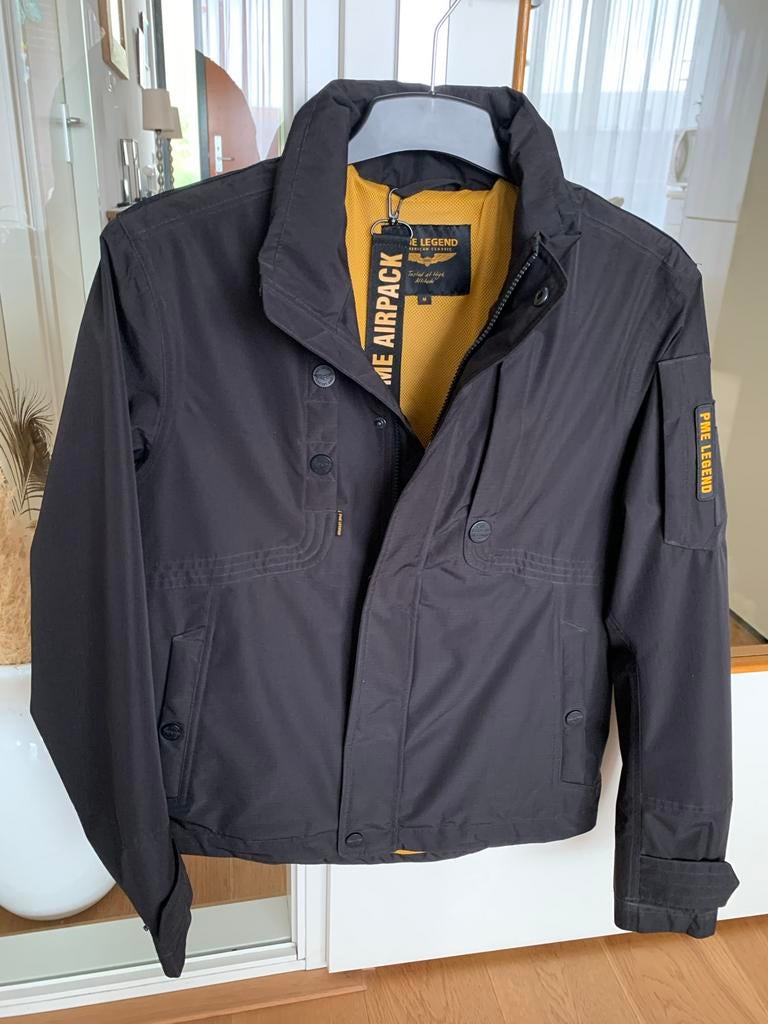 PME Legend Airpack jas - Zwart - zomerjack M, Ophalen of Verzenden, Zo goed als nieuw, Maat 48/50 (M), Zwart