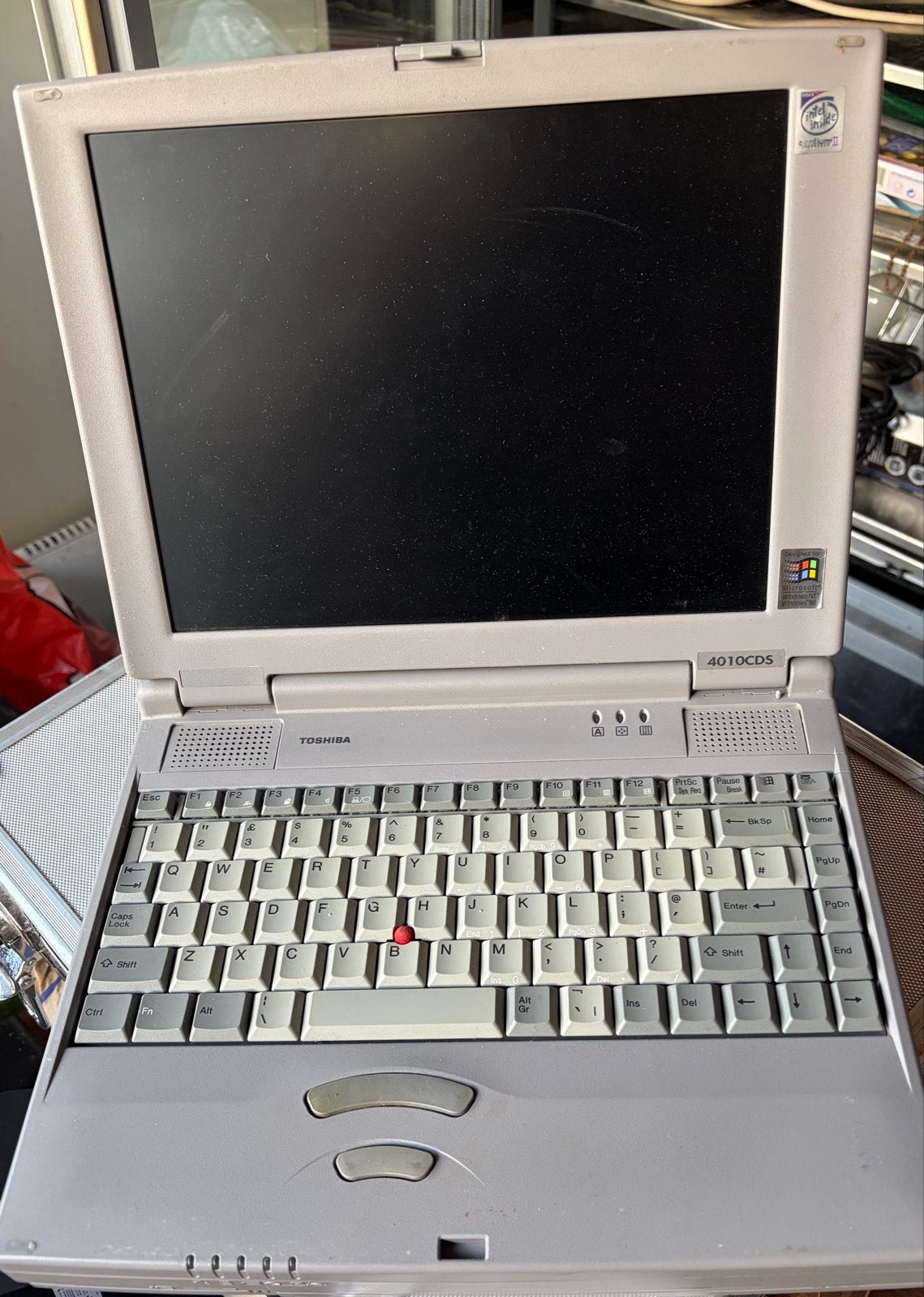 Toshiba Satellite 4010CDS Laptop - Niet getest, Qwerty, Minder dan 2 Ghz, 10 inch of minder, Ophalen of Verzenden