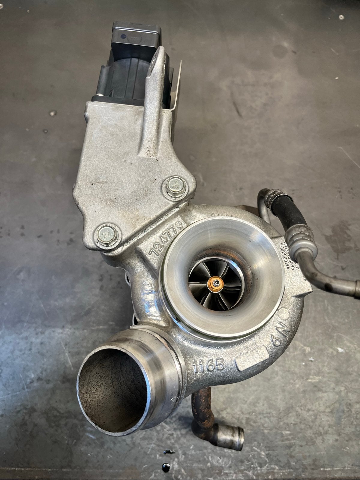 Originele turbo BMW N47 20d motor E-serie Z.g.a.n. (2000 km), Ophalen of Verzenden, Gebruikt, BMW