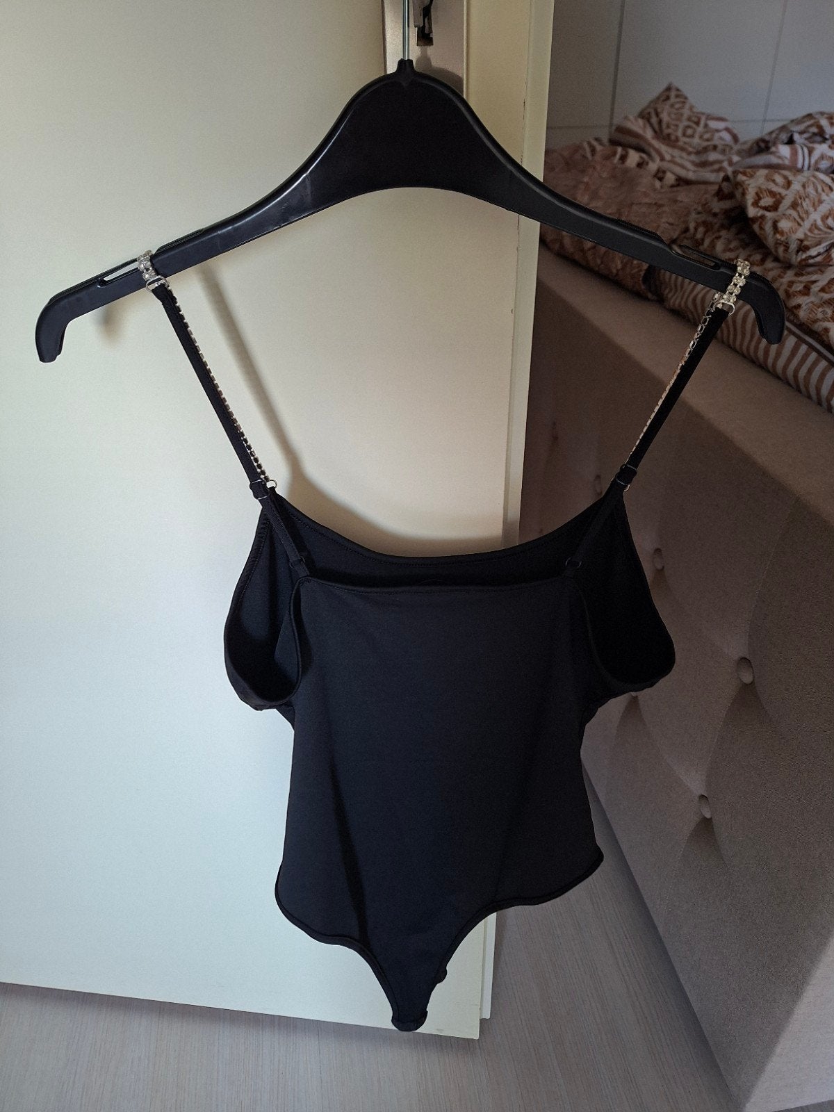 Zwart Shein body maat M, Kleding | Dames, Tops, Maat 38/40 (M), Zwart, Ophalen of Verzenden, Zo goed als nieuw