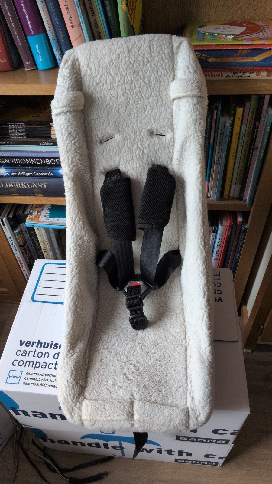 Melia Comfort baby schaal Inleg met 5-puntsgordel, 0 t/m 13 kg, Ophalen, Overige merken, Gebruikt