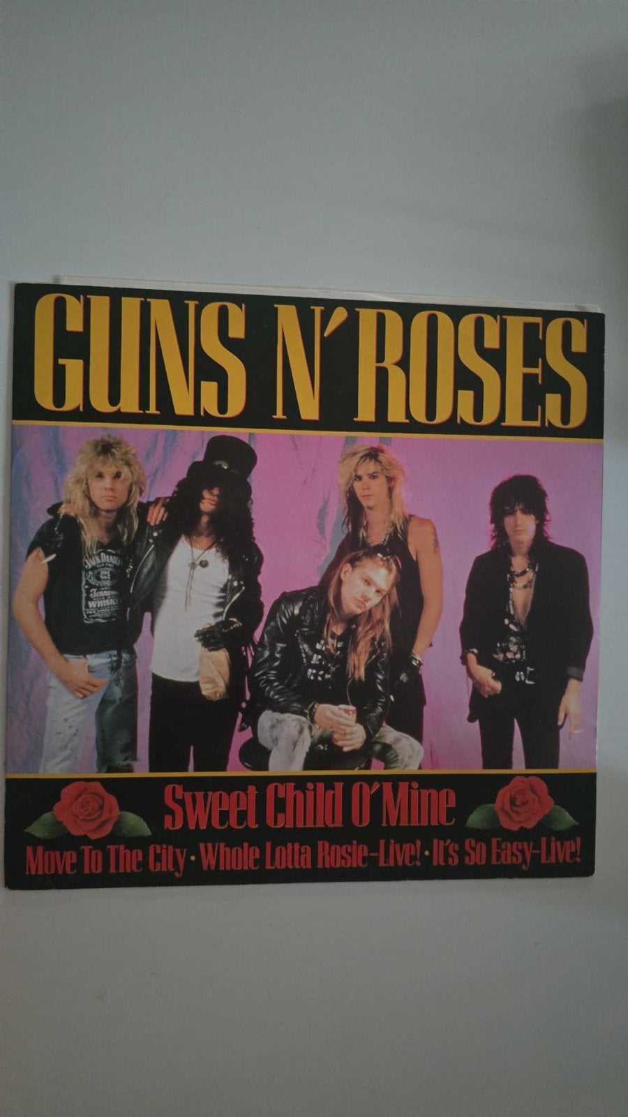 Guns N' Roses - Sweet Child O' Mine Vinyl, Ophalen of Verzenden, Gebruikt, Overige formaten, Poprock