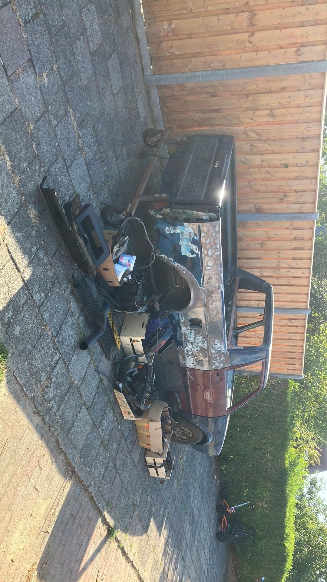 Caddy MK1 carrosserie met onderdelen, Auto-onderdelen, Ophalen, Gebruikt