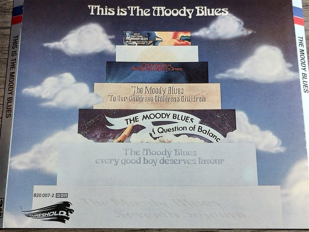 The Moody Blues ‎- This Is The Moody Blues [2 CD], Ophalen of Verzenden, Zo goed als nieuw, Poprock