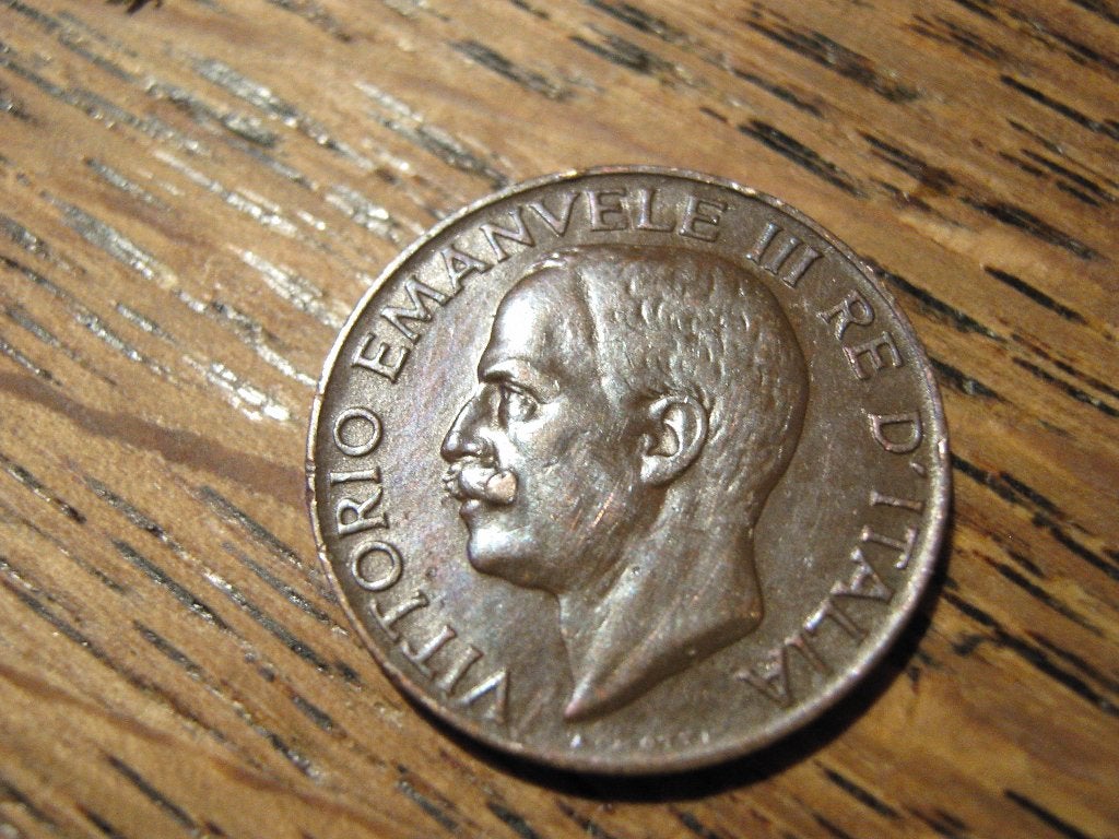 Italie 5 Centesimi 1920, koning Vittorio Emanuele III #96, Ophalen of Verzenden, Italië, Losse munt