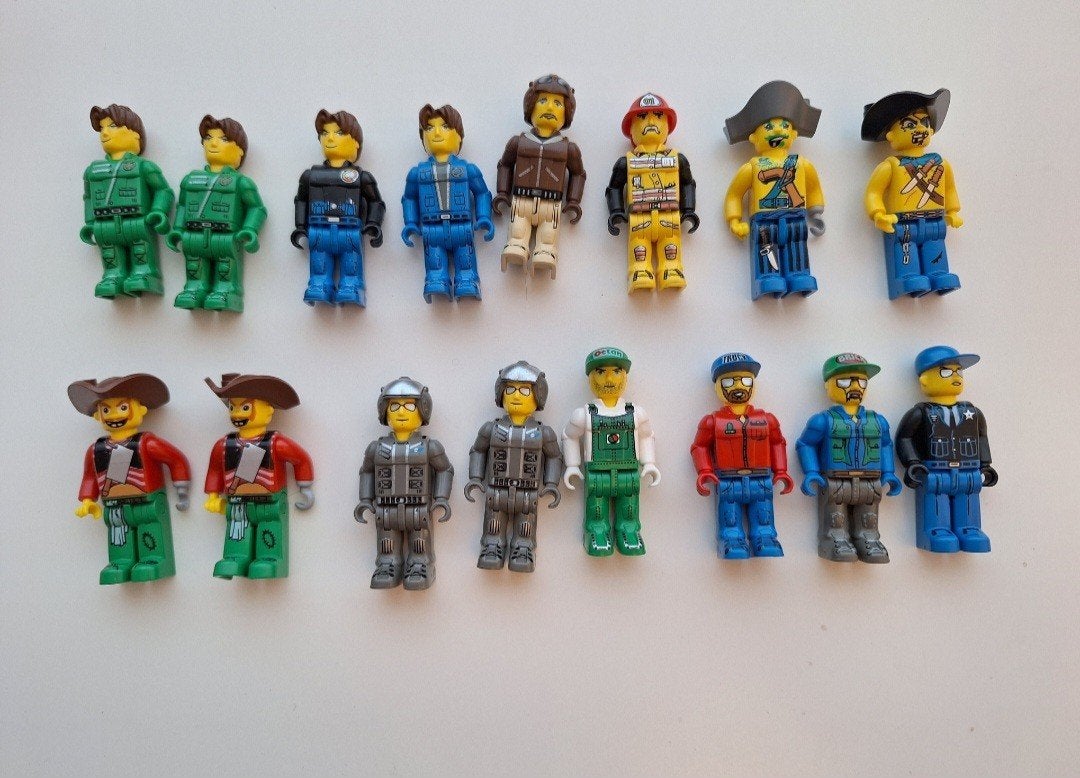 Lego Jack Stone minifiguren, Kinderen en Baby's, Speelgoed | Duplo en Lego, Ophalen of Verzenden, Minifiguur, Lego, Overige thema's