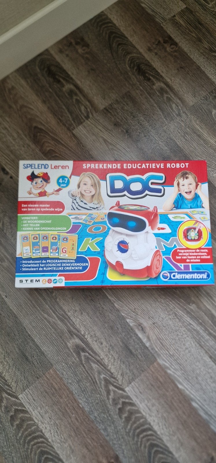 Clementoni DOC Spelend Leren Educatieve Robot, Kinderen en Baby's, Speelgoed | Educatief en Creatief, Ophalen of Verzenden, Zo goed als nieuw