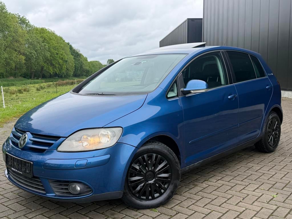 Volkswagen Golf Plus 1.4 TSI/ SCHUIFDAK/STOELVERW/PDC, 4 cilinders, Met garantie (alle), Blauw, Bedrijf