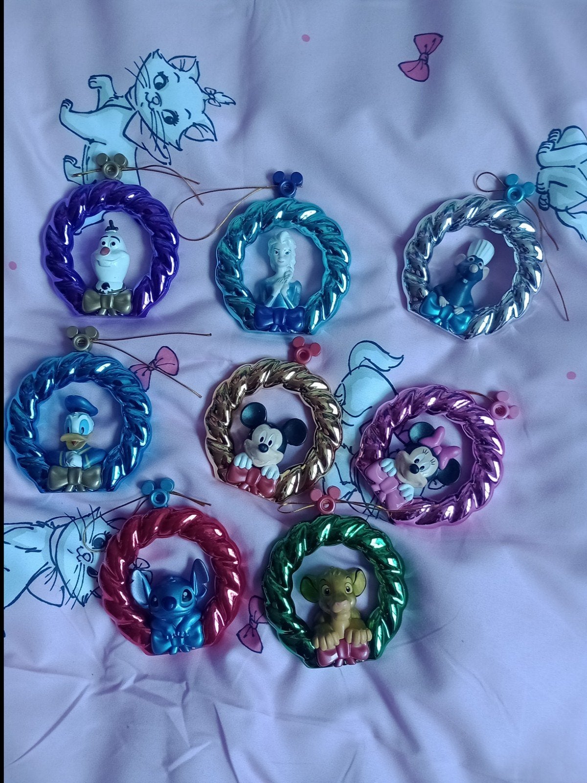 disney kerst hangers alle 8 van ah los ook meerdere, Ophalen of Verzenden, Nieuw