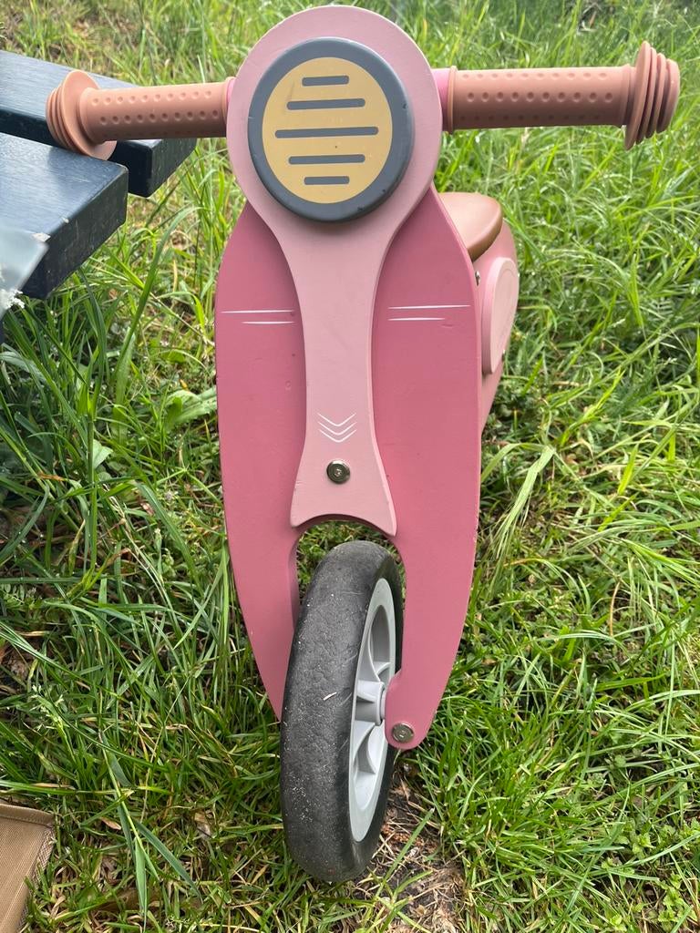 Little Dutch loopscooter - Roze, Fietsen en Brommers, Steps, Ophalen, Zo goed als nieuw, Gewone step