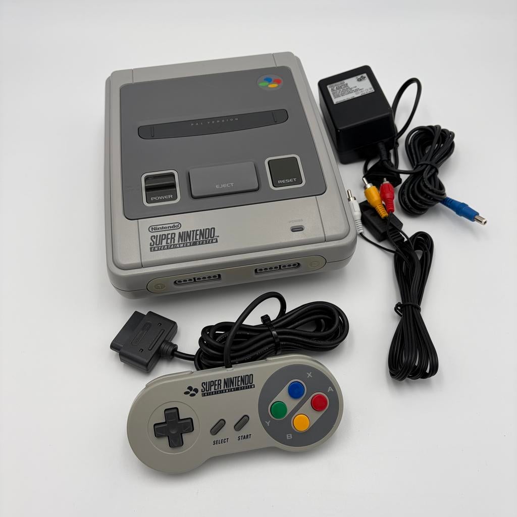 Super Nintendo Console (inclusief 1 controller), Nintendo, ., Met 2 controllers, Ophalen of Verzenden