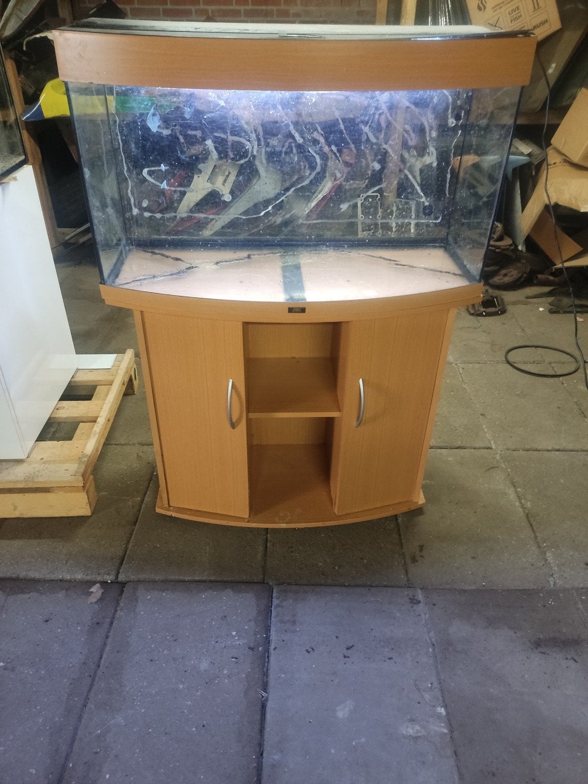 aquarium, Ophalen, Gebruikt, Leeg aquarium, Juwel