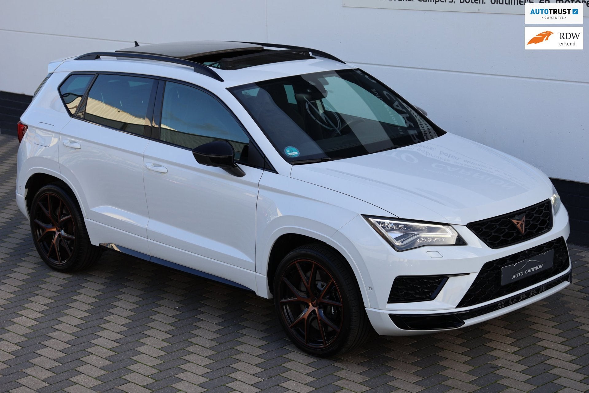 CUPRA Ateca 2.0 TSI 4DRIVE Pano Virtual Trekhaak Carplay !, Auto's, Automaat, Dealer onderhouden, Gebruikt, 4 cilinders