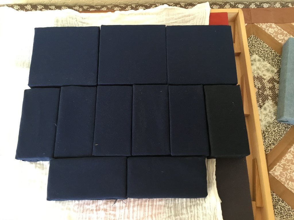 Blokken roofmate, Zo goed als nieuw, Hardschuim (Pir), Minder dan 5 m², Ophalen