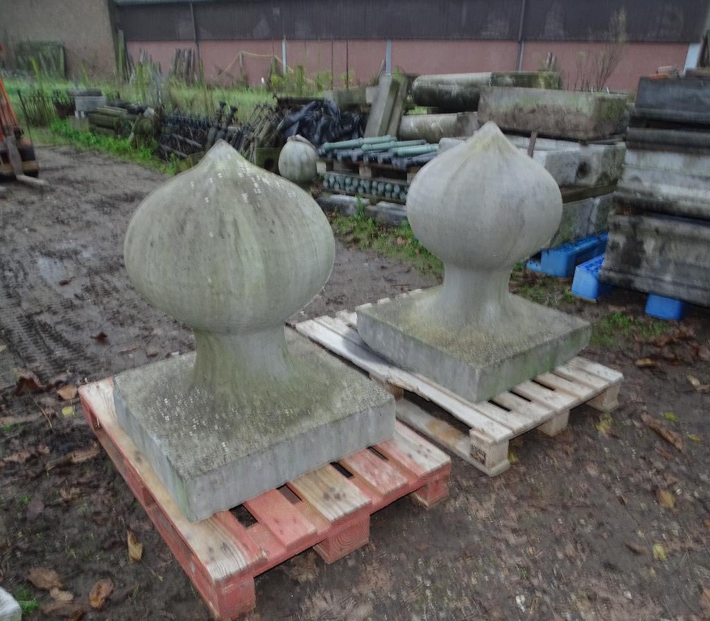 handgekapte arduinen paalkoppen paalmuts voor pilaar poort, Ophalen