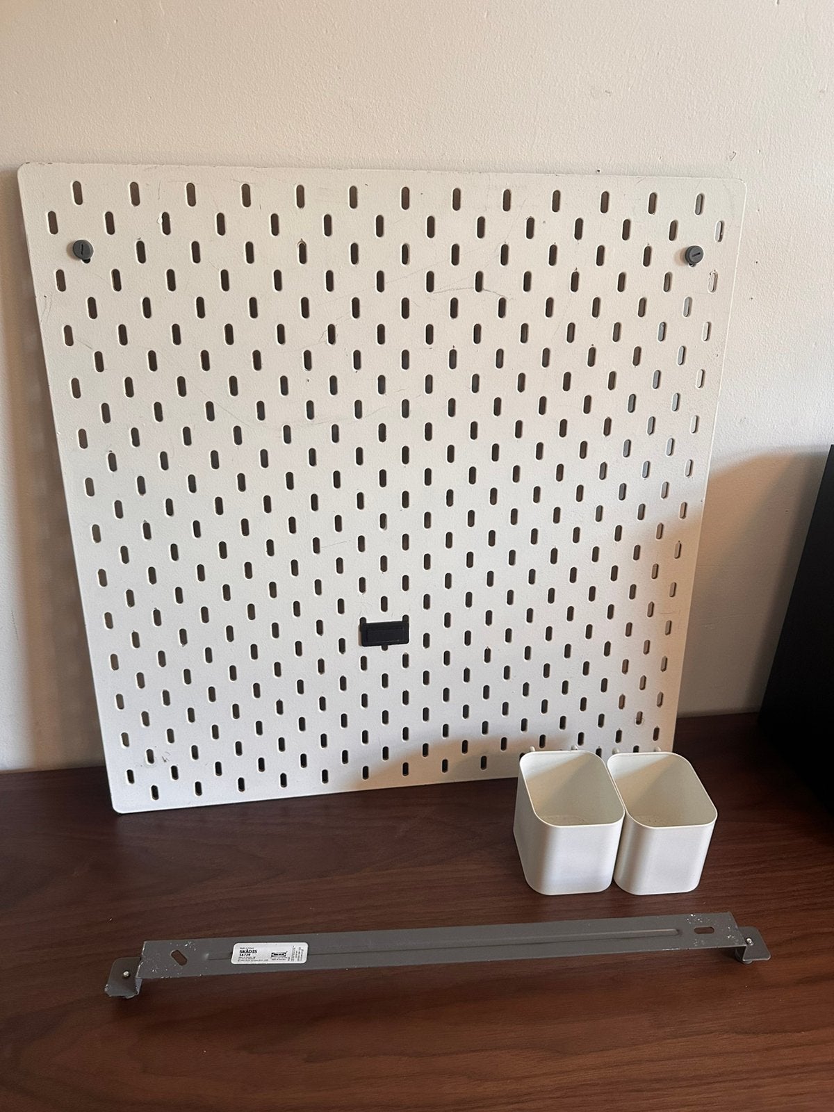 Ikea skadis met bakjes, Ophalen, Gebruikt, Overige typen