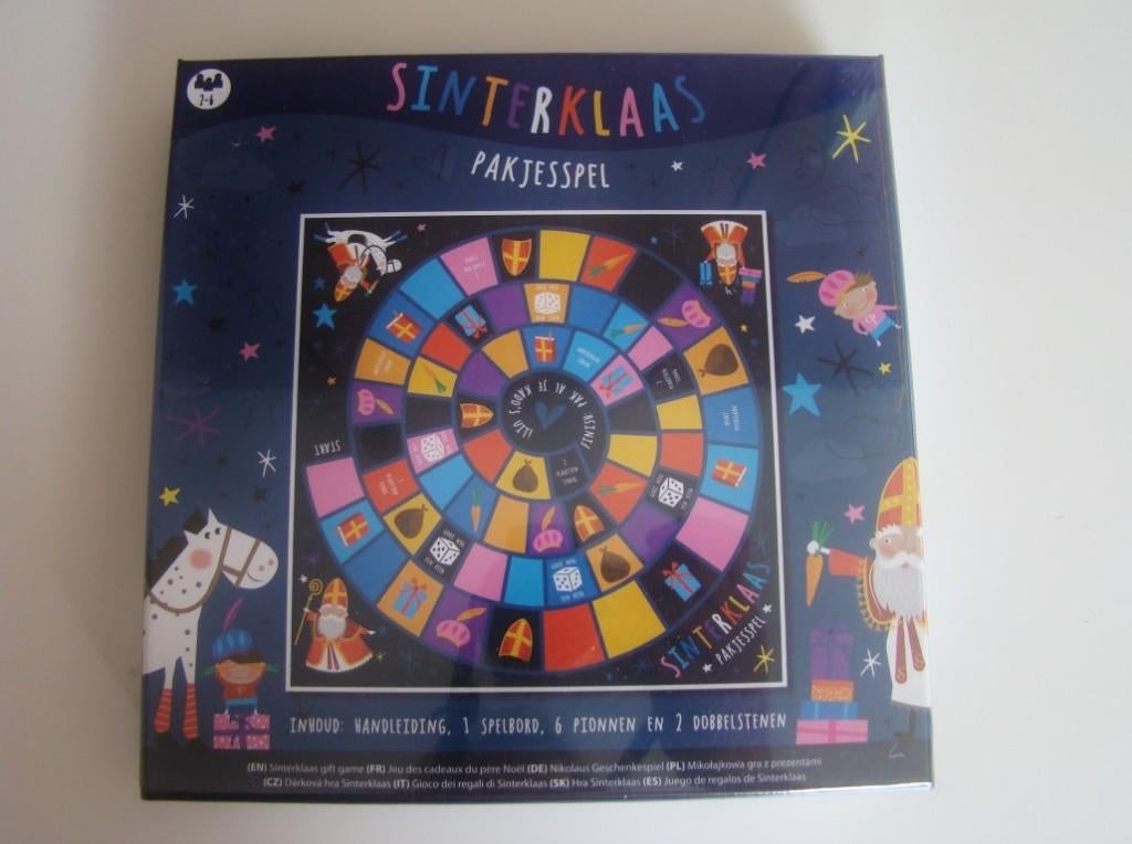 spel:  Sinterklaas pakjesspel, Vijf spelers of meer, Ophalen of Verzenden, Nieuw