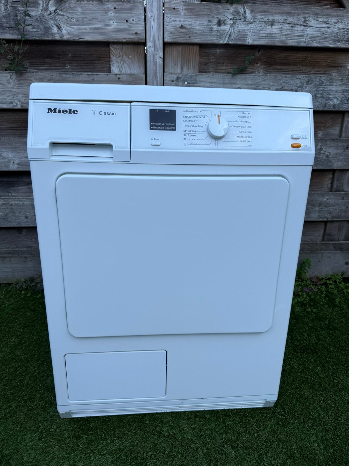 Zeer recente Miele condensdroger met alle denkbare opties!!, Witgoed en Apparatuur, Ophalen, 6 tot 8 kg, Gebruikt, Anti-kreukfase