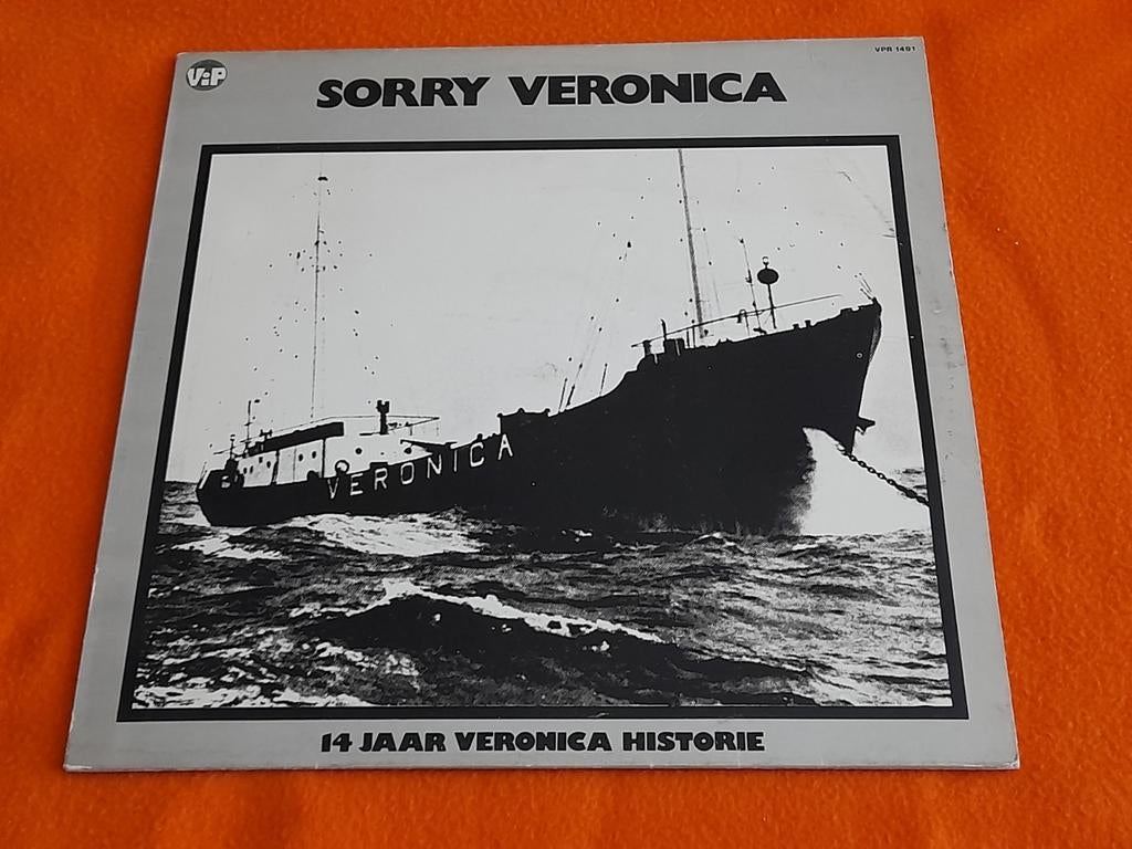 Sorry Veronica - 14 Jaar Veronica Historie (1974), Cd's en Dvd's, Vinyl | Nederlandstalig, Gebruikt, Originele persing, Overige genres